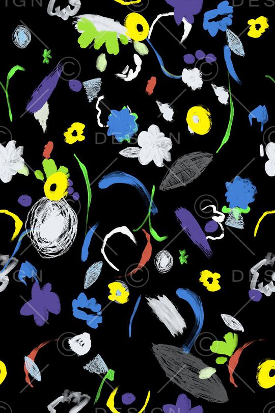 清新印花华亿平台图片