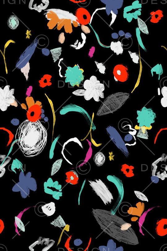 清新印花华亿平台图片