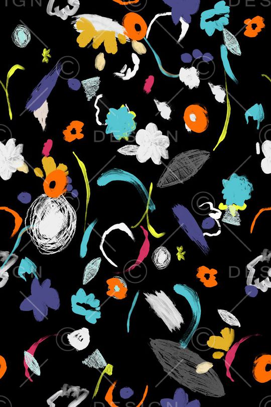 清新印花华亿平台图片