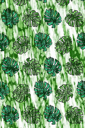 热带风格印花华亿平台图片