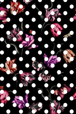 乱花印花华亿平台图片