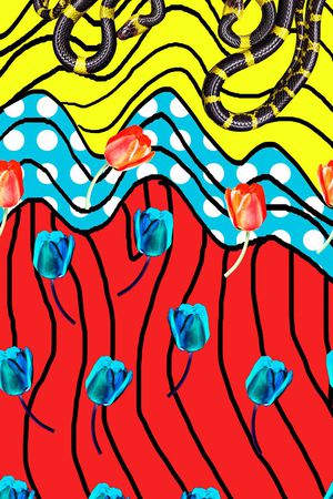 曲线印花华亿平台图片