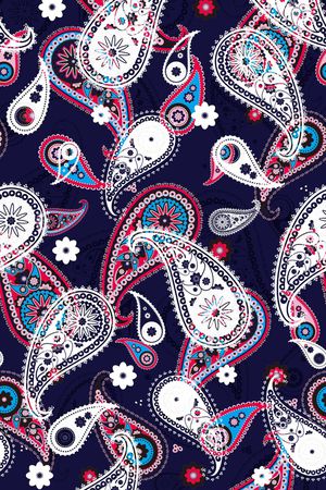 佩斯利印花华亿平台图片