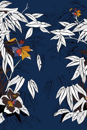 华伦天奴VALENTINO风格热带植物男士定位花印花华亿平台图片