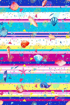 色块印花华亿平台图片