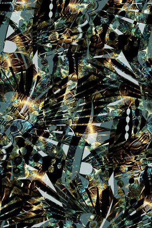 色块印花华亿平台图片