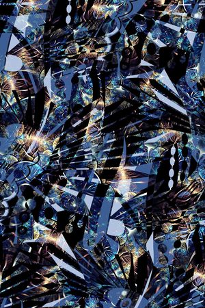 色块印花华亿平台图片