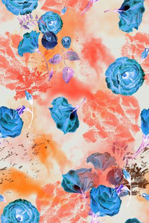 玫瑰印花华亿平台图片