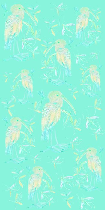 小鸟印花华亿平台图片