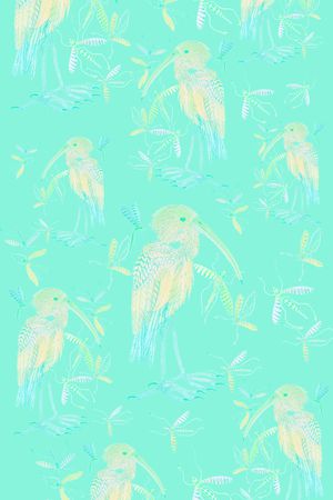 小鸟印花华亿平台图片