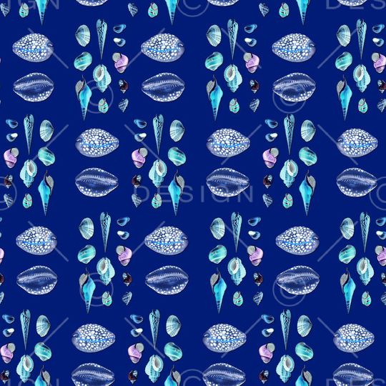 沙滩贝壳蜗牛印花华亿平台图片