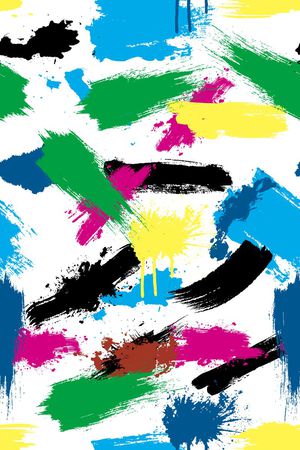 艺术涂鸦印花华亿平台图片