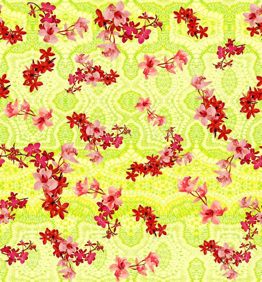 花朵印花华亿平台图片