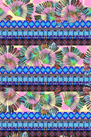 波西米亚印花华亿平台图片