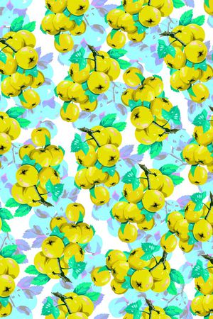 水果印花华亿平台图片