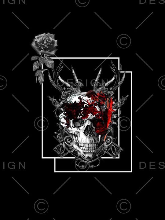 潮流男装印花华亿平台图片