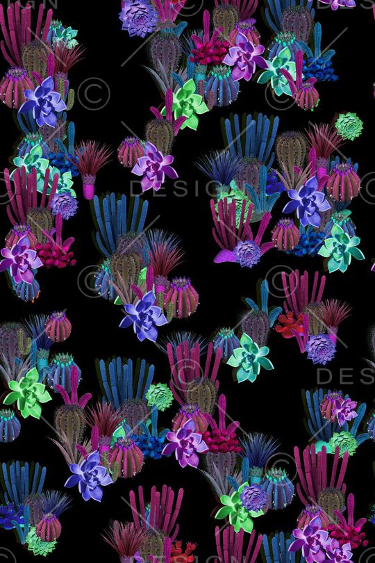 L.D~花卉印花华亿平台图片