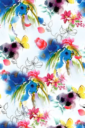 时尚印花华亿平台图片