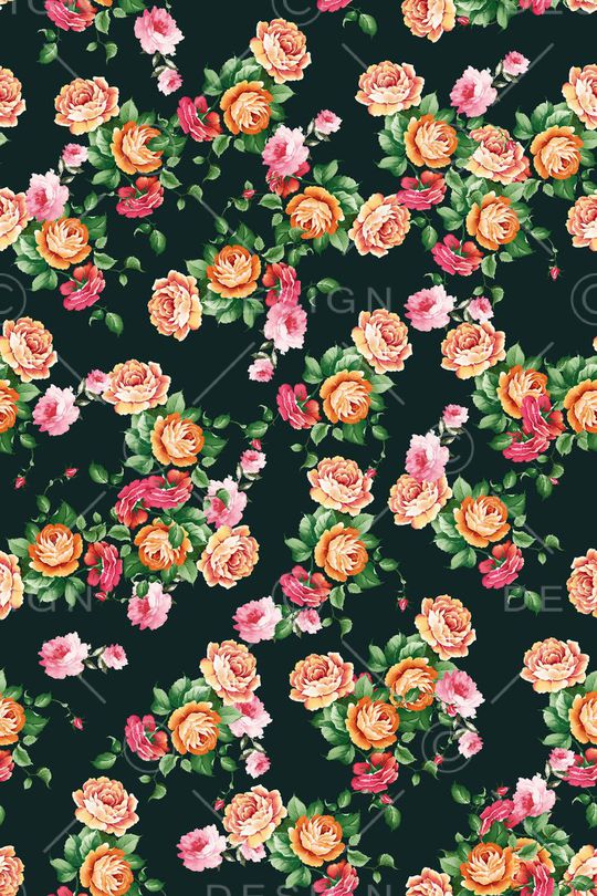 玫瑰印花华亿平台图片