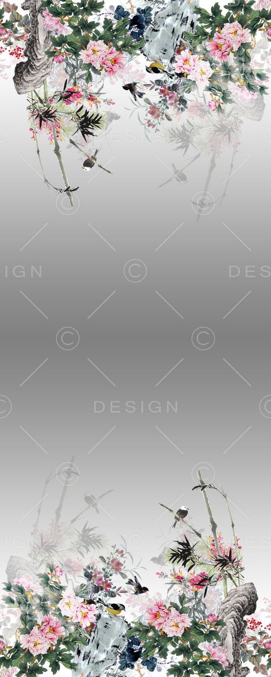 竹叶印花华亿平台图片