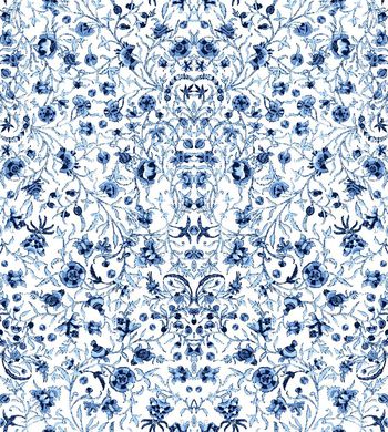 645089-中国风抽象花06763