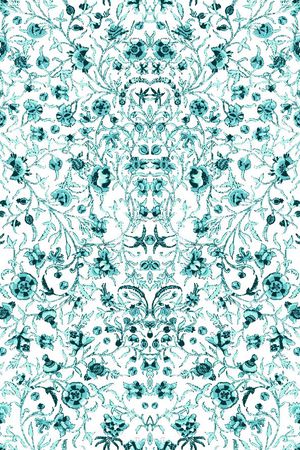 中国风印花华亿平台图片