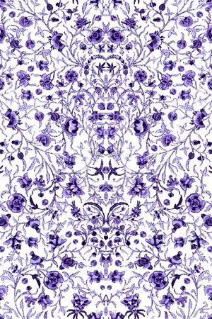 中国风印花华亿平台图片