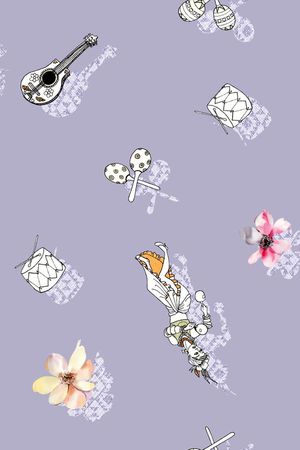 几何印花华亿平台图片