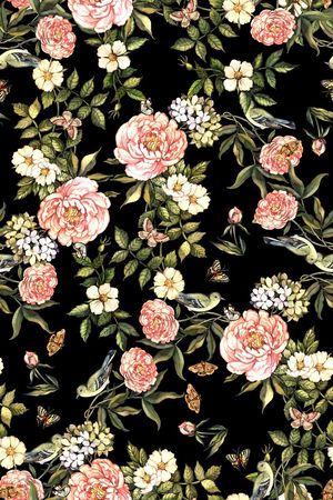 黑底印花华亿平台图片