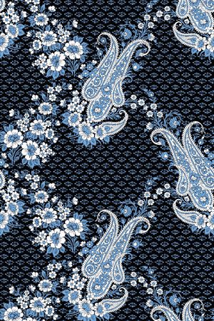 佩斯利印花华亿平台图片