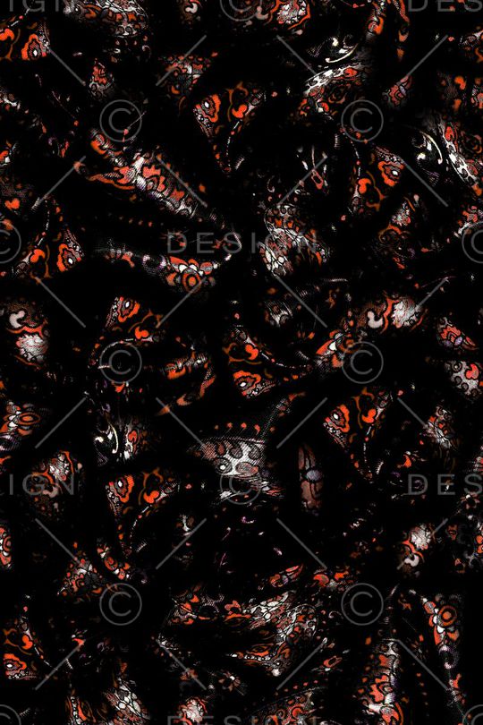 褶皱印花华亿平台图片