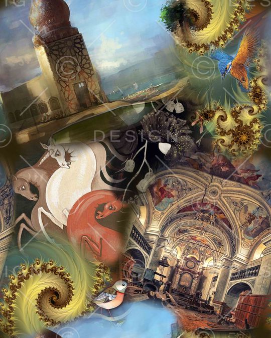 建筑印花华亿平台图片