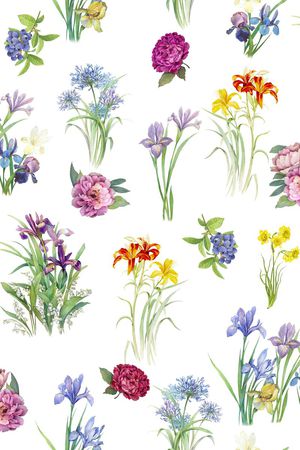 小碎花印花华亿平台图片