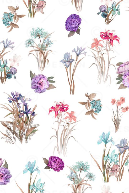 小碎花印花华亿平台图片