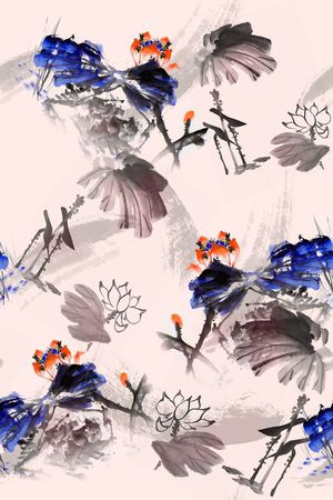 面料花印花华亿平台图片