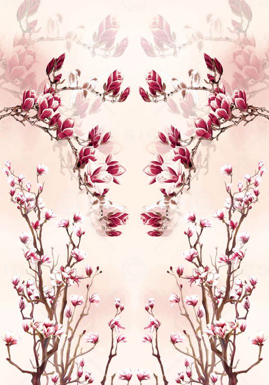 桃花印花华亿平台图片