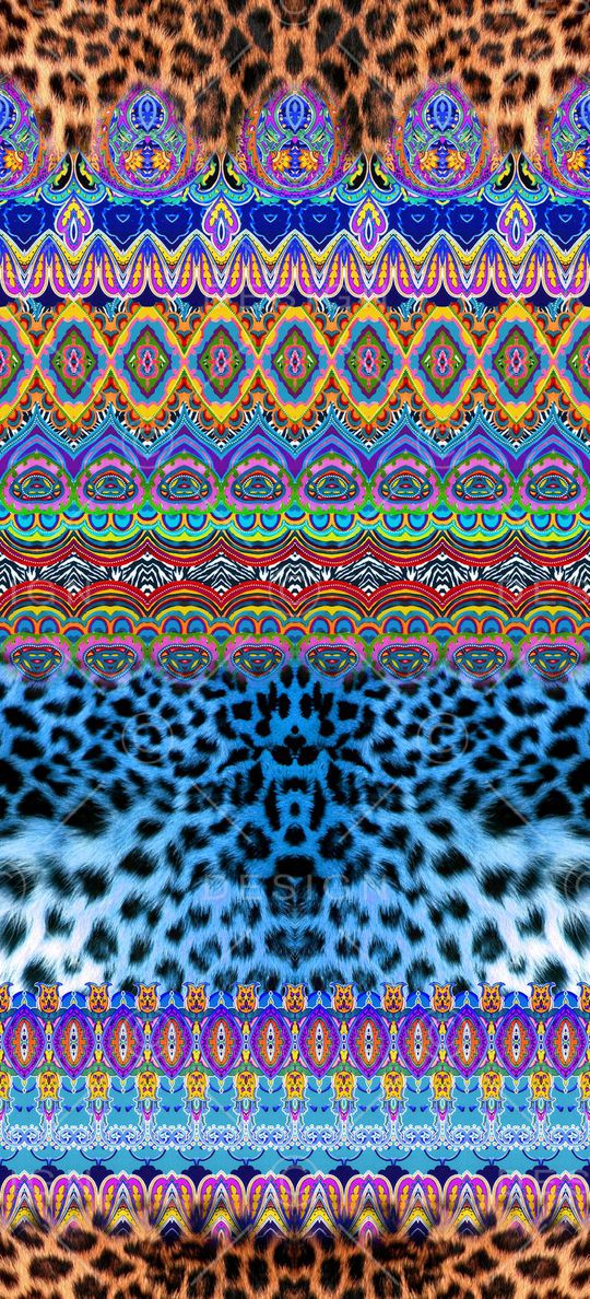 波西米亚印花华亿平台图片