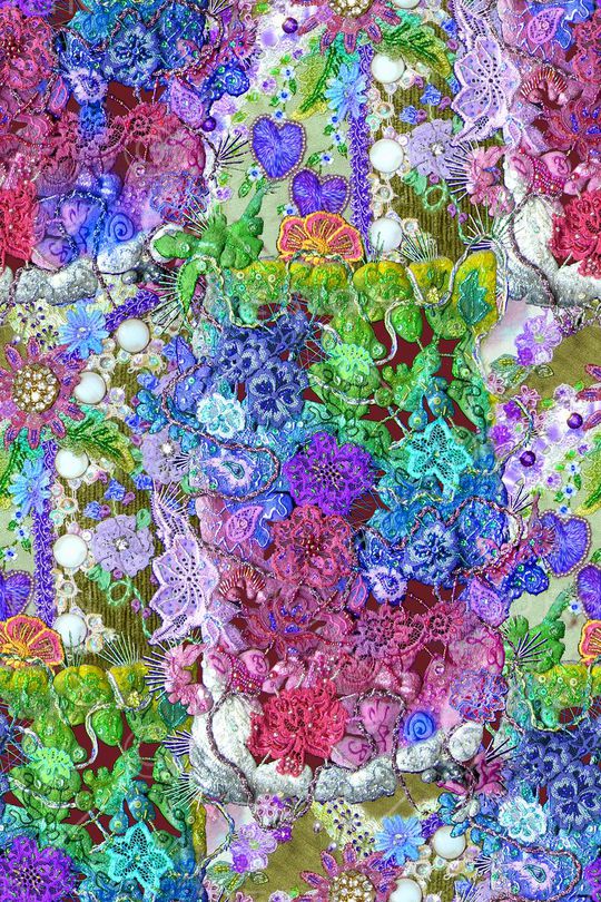 网格印花华亿平台图片