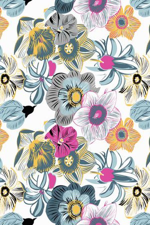 乱花印花华亿平台图片