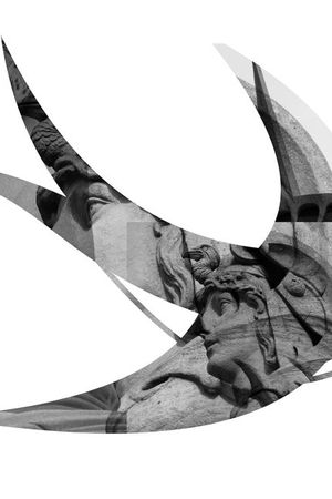 黑白印花华亿平台图片