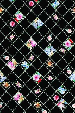 小碎花印花华亿平台图片