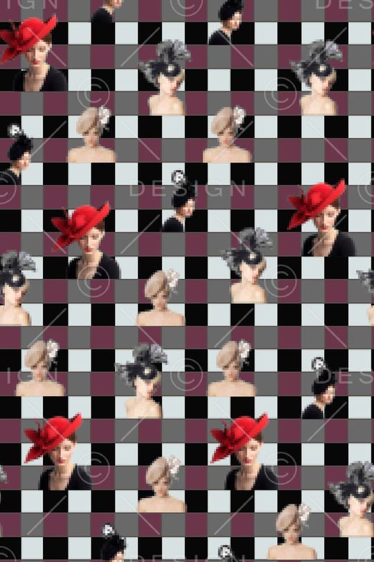 格子印花华亿平台图片