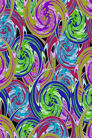 手绘、抽象、几何印花华亿平台图片