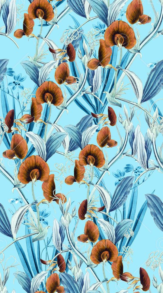 树枝印花华亿平台图片