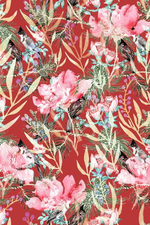 酒红印花华亿平台图片