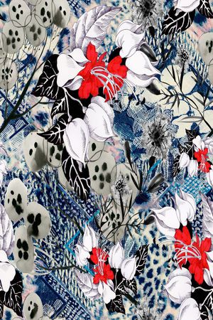 水彩印花华亿平台图片