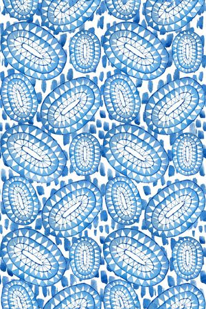 几何波点印花华亿平台图片