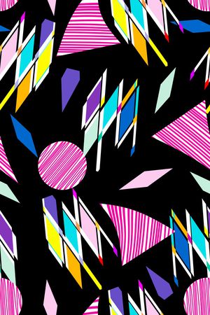 色块印花华亿平台图片