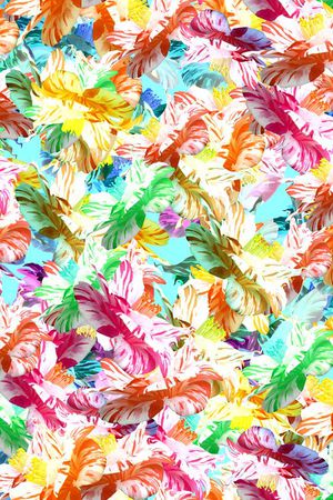 植物印花华亿平台图片