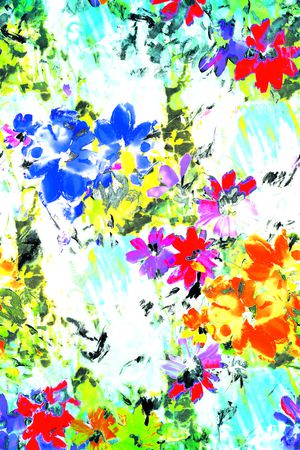 乱花印花华亿平台图片